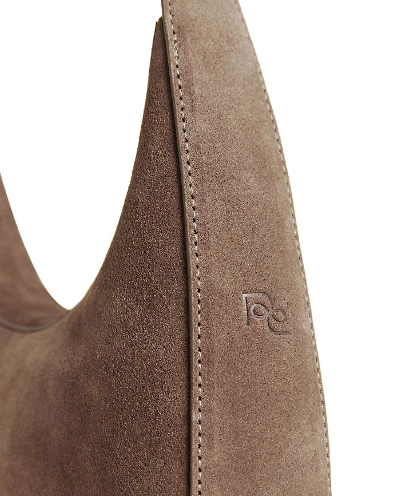 Medium Rosetta Leather Shoulder Bag