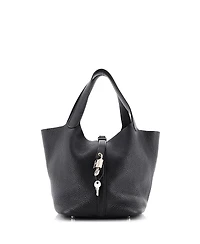 Pre-Owned Hermes Mm Picotin Lock Bag Clemence