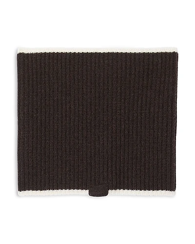 Sandro Rib Knit Neck Warmer Scarf