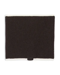 Sandro Rib Knit Neck Warmer Scarf