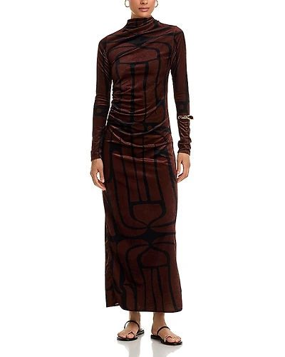 Cala de la Cruz Isidora Velvet Dress