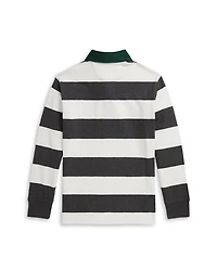 Boys' Polo Bear Cotton Rugby Shirt - Big Kid