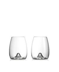 Waterford Elegance Stemless Wine Glass, Pair