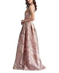 Fontaine Gilded Ball Gown