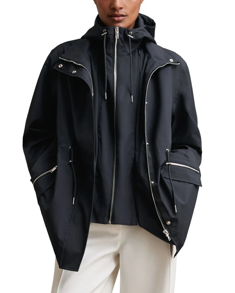 Tia Short Raincoat