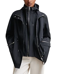 Tia Short Raincoat
