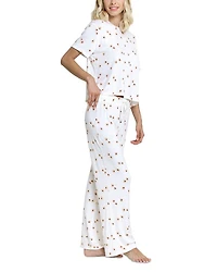 Printed Pajama Set