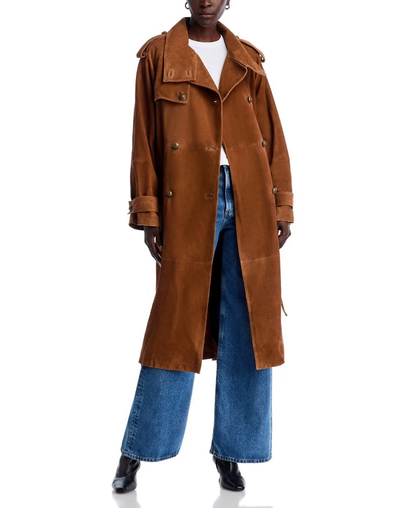 Johnny Suede Long Coat