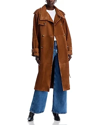 Kobi Halperin Johnny Suede Long Coat