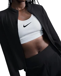 Nike Mock Neck Long Sleeve Zip Front Jacket