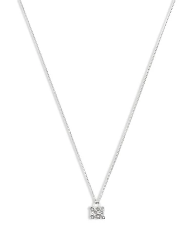 Signature Tea Rose Handbag Pendant Necklace, 16"-18"