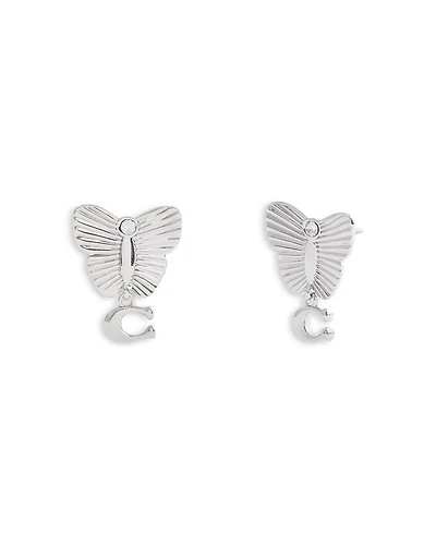 Signature Heritage Butterfly Drop Earrings