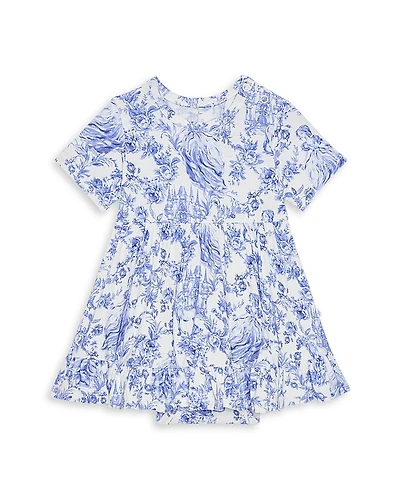 Posh Peanut Girls' Briar Ruffled Bodysuit Dress - Baby