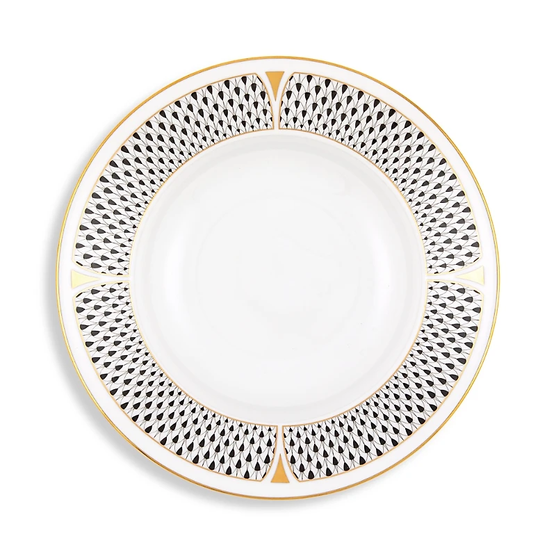 Herend Porcelain Rimmed Soup Plate