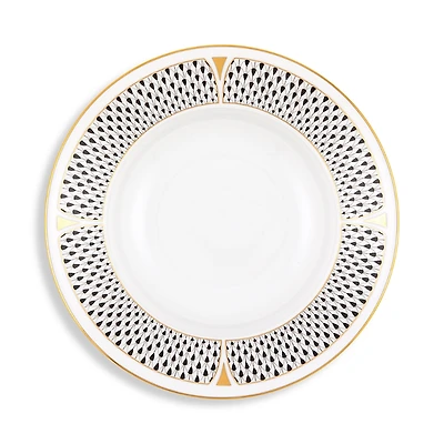 Herend Porcelain Rimmed Soup Plate