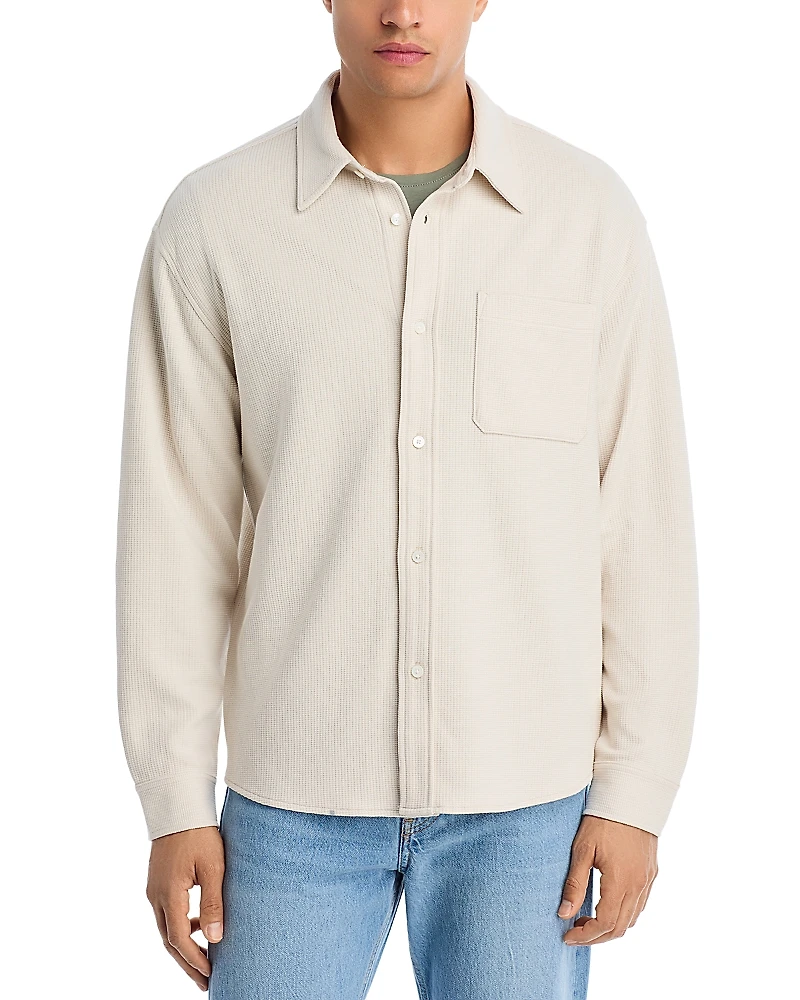 Frame Waffle Textured Shirt