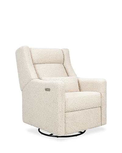 Babyletto Kiwi Plus Power Recliner and Swivel Glider with Power Adjustable Headrest and Usb Port