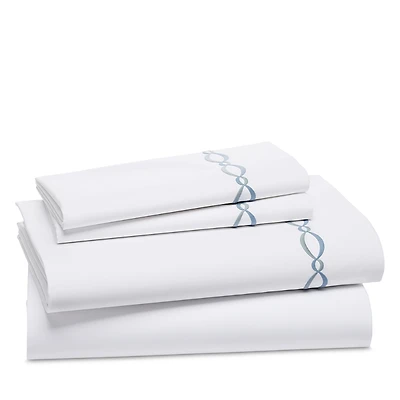 Matouk Brando Embroidered Percale Sheet Set, King - Exclusive