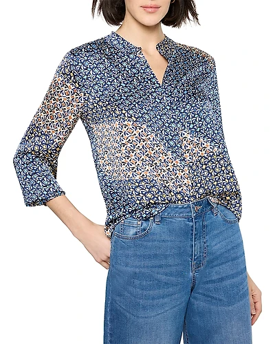 Nic+Zoe Monogram Mix Top