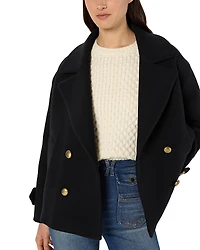Gerard Darel Mouna Wool Blend Coat