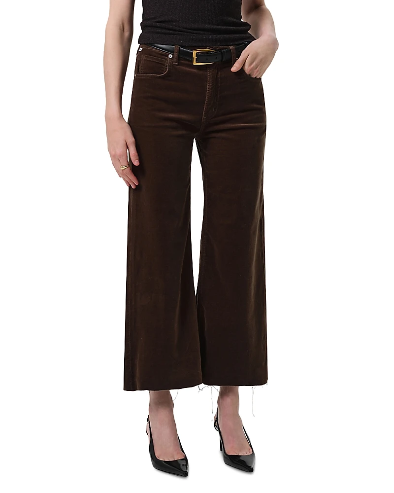 Citizens of Humanity Lyra Wide Leg Cropped Jeans