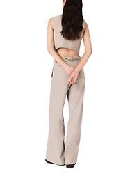 Rhinestone Suit Trousers