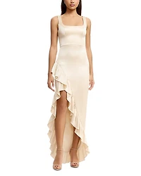 Dress the Population Charlene Ruffled Gown