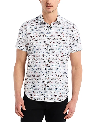 Robert Graham Neon Wheels Button Down Shirt