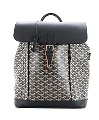 Pre-Owned Goyard Mm Alpin Backpack Coated Canvas