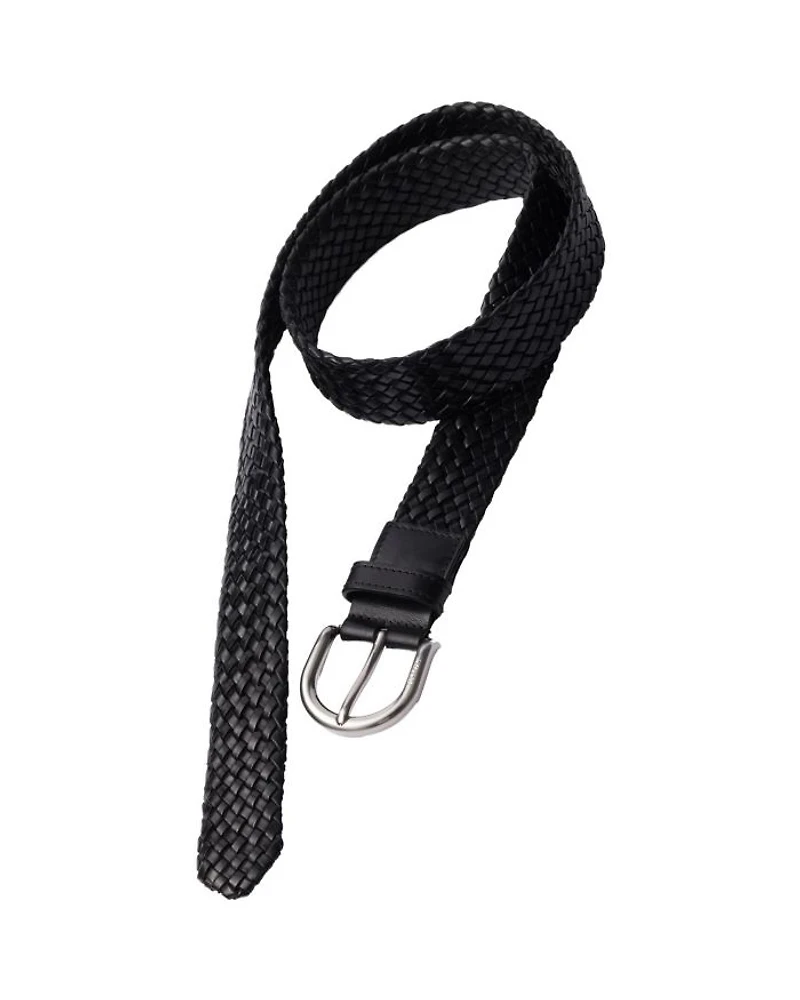 Braided Leather Belt