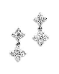 Bloomingdale's Fine Collection Diamond Double Tier Drop Earrings