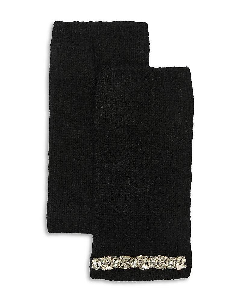 Carolyn Rowan Accessories Cashmere Short Fingerless Gloves