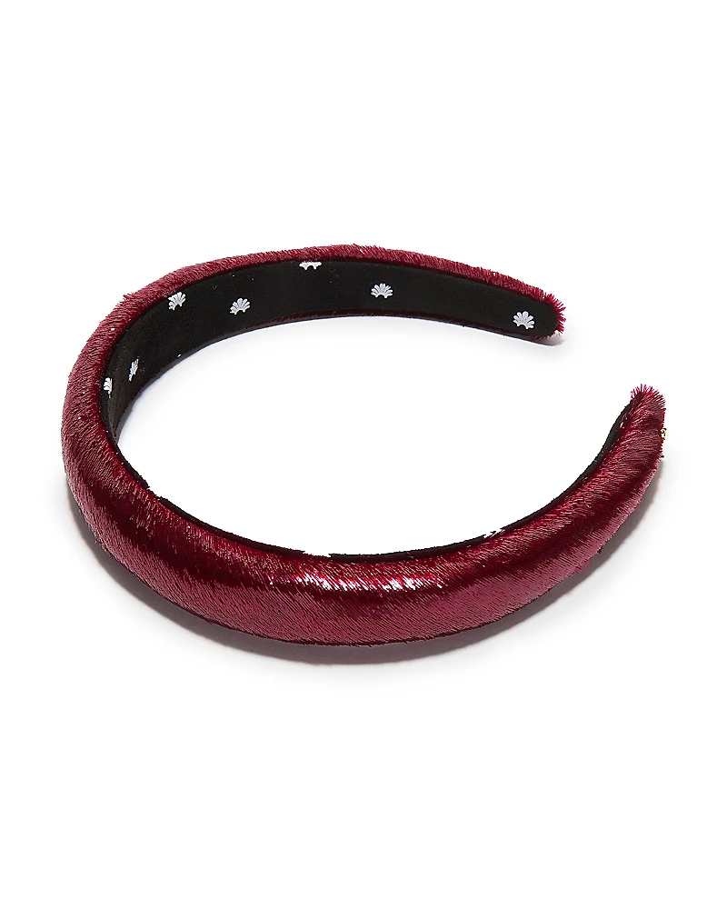 Lele Sadoughi Charlotte Liquid Velvet Headband