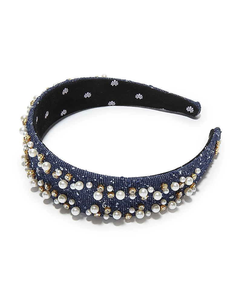 Lele Sadoughi Cher Faux Pearl Sprinkle Headband