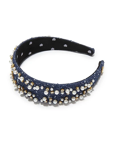 Lele Sadoughi Cher Faux Pearl Sprinkle Headband