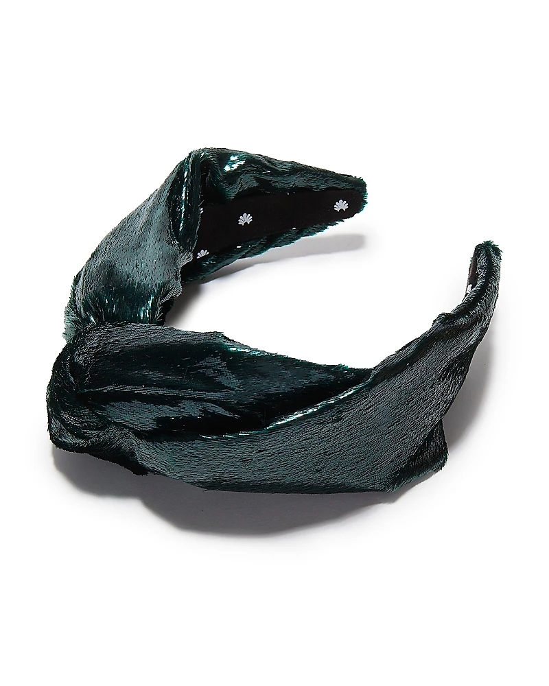 Lele Sadoughi Greta Liquid Velvet Headband