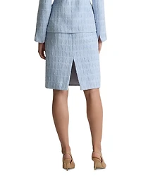 Textured Plaid Jacket