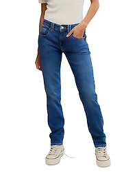 Free People Oracle Low Rise Slim Straight Jeans