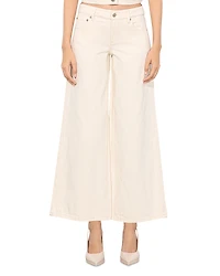 Alice and Olivia Amazing Low Rise Cropped Wide Leg Jeans