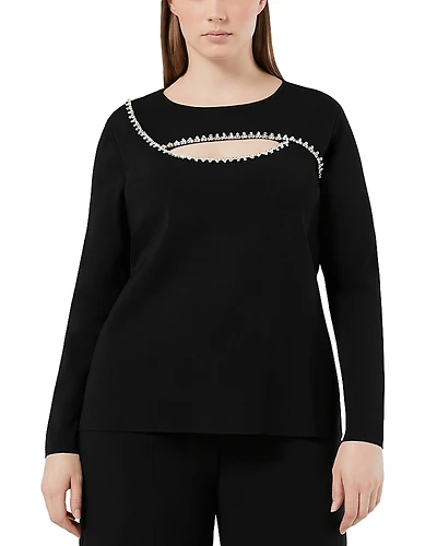 Marina Rinaldi Silva Sweater