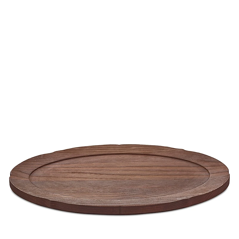 Serax Silhouette Oval Tray, Dark Brown