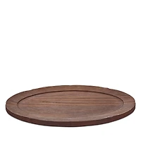 Serax Silhouette Oval Tray, Dark Brown