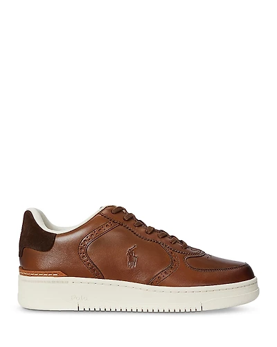 Polo Ralph Lauren Men's Masters Court Lace Up Sneakers