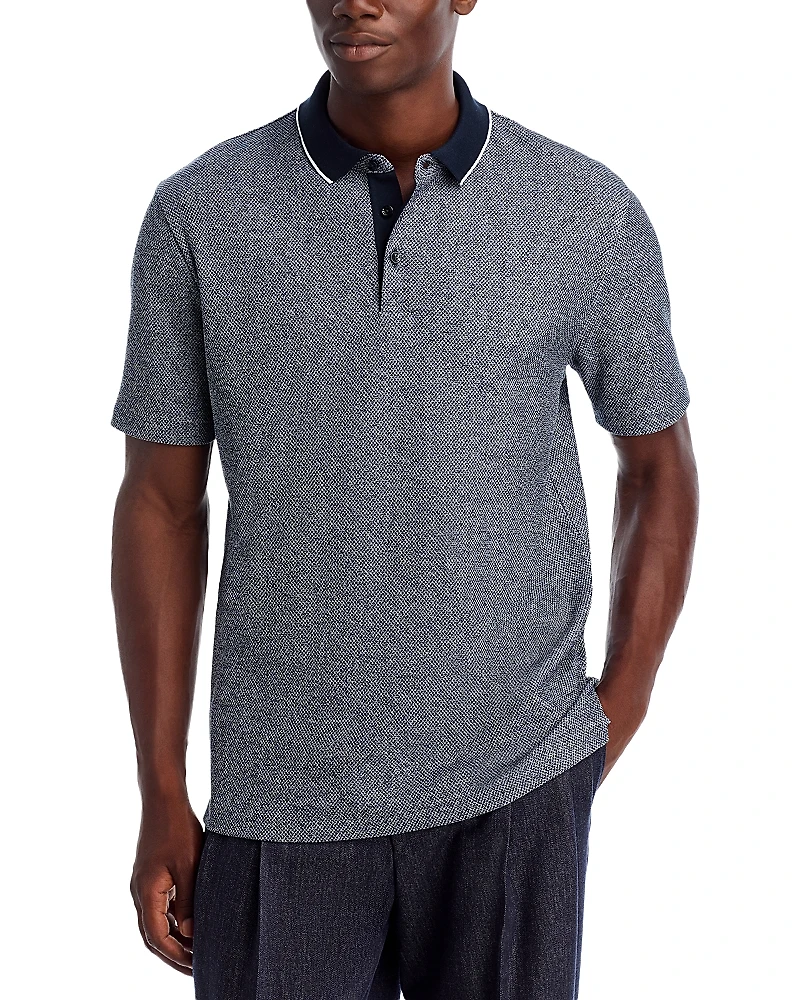 Boss Mercerized Cotton Polo Shirt