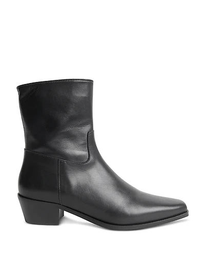 Whistles Women's Western Leather Ankle Boots