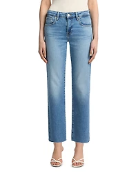 7 For All Mankind Calie Straight Leg Ankle Jeans