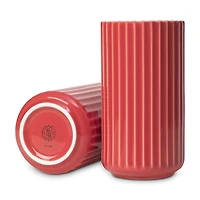 Rosendahl Lyngby Vase, 6.1 Red Porcelain