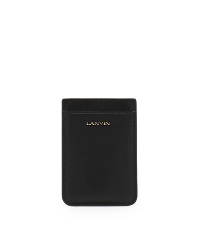 Lanvin Men's Magnetic Leather Cardholder