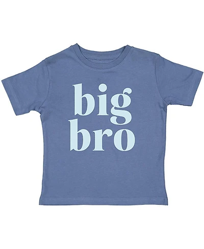 Sweet Wink Boys' Big Bro Short Sleeve T-Shirt - Baby