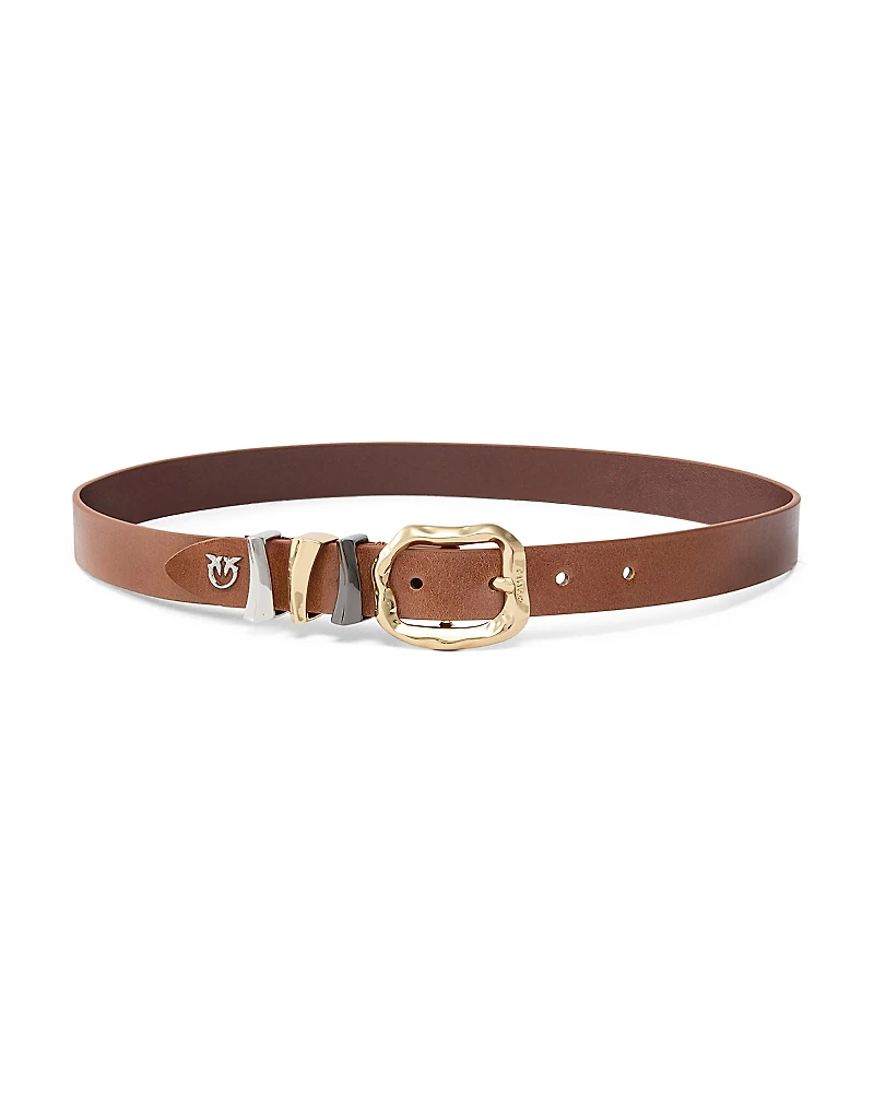 Pinko Women's Chunky Leather Belt